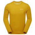 Ginkgo Gold Montane Men's Dart Long Sleeve T-Shirt Front MDLSTGIN