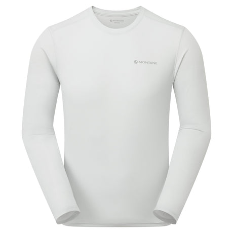 Platinum Montane Men's Dart Nano Long Sleeve T-Shirt Front MDNLSPLA