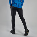 Black Montane Men's Dynamic Nano Pants Model Back MDNPRBLA