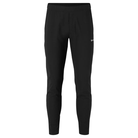 Black Montane Men's Dynamic Nano Pants Front MDNPRBLA
