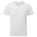 Platinum Montane Men's Dart Nano Zip T-Shirt Front MDNZTPLA