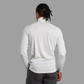 Powder Montane Men's Dart Zip Neck T-Shirt Model Back MDRZIPOW