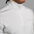Powder Montane Men's Dart Zip Neck T-Shirt Model 3 MDRZIPOW