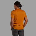 Amber Montane Men's Dart T-Shirt Model Back MDTTSAMB