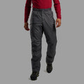 Midnight Grey Montane Men's Fortes Lite Insulated Pants Model Front MFLIPMNG