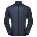 Eclipse Blue Montane Men's Featherlite Nano Windproof Jacket Front MFLNJECL