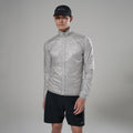Platinum Montane Men's Featherlite Nano Windproof Jacket Model Front MFLNJPLA