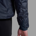 Eclipse Blue Montane Men's Fortes Nano Insulated Half-Zip Jacket Model 5 MFONPECL