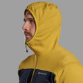 Ginkgo Gold Montane Men's Fury XT Hooded Fleece Jacket Model 5 MFRXHGIN