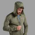 Caper Montane Men's Fury Lite Hooded Fleece Jacket Model 4 MFULHCAP