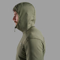 Caper Montane Men's Fury Lite Hooded Fleece Jacket Model 5 MFULHCAP