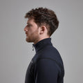 Black Montane Men's Fury XT Fleece Pull-On Model 3 MFXPOBLA