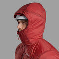 Dark Maple Montane Men's Fortes XT Hooded Insulated Jacket Model 3 MFXTHDAM