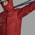 Dark Maple Montane Men's Fortes XT Hooded Insulated Jacket Model 9 MFXTHDAM