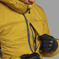 Ginkgo Gold Montane Men's Fortes XT Hooded Insulated Jacket Model 5 MFXTHGIN