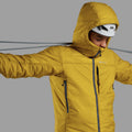 Ginkgo Gold Montane Men's Fortes XT Hooded Insulated Jacket Model 8 MFXTHGIN