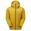 Ginkgo Gold Montane Men's Fortes XT Hooded Insulated Jacket Front MFXTHGIN