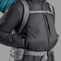 Midnight Grey Montane Men's Fortes XT Hooded Insulated Jacket Model 6 MFXTHMNG
