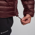 Dark Garnet Montane Men's Icarus Hooded Insulated Jacket Model 4 MICHODGA