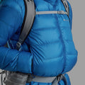 Neptune Blue Montane Men's Kamen Hooded Down Jacket Model 4 MKAHONEP