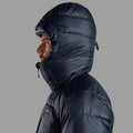 Eclipse Blue Montane Men's Kamen XT Hooded Down Jacket Model 5 MKAXHECL