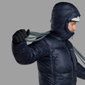 Eclipse Blue Montane Men's Kamen XT Hooded Down Jacket Model 7 MKAXHECL