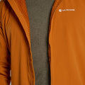 Amber Montane Men's Khamsin Hooded Softshell Jacket Model 4 MKHAHAMB