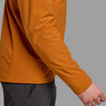 Amber Montane Men's Khamsin Hooded Softshell Jacket Model 8 MKHAHAMB