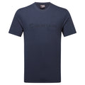 Eclipse Blue Montane Men's Mono Logo T-Shirt Front and Back MMLGTECL