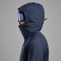 Eclipse Blue Montane Men's Niveus Lite Waterproof Jacket Model 3 MNILJECL