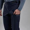 Eclipse Blue Montane Men's Nordes Softshell Pants Model 3 MNORPECL