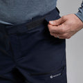 Eclipse Blue Montane Men's Nordes Softshell Pants Model 5 MNORPECL