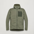 Caper Montane Men's Protium CP Hooded Fleece Jacket Front MPCPHCAP