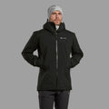 Black Montane Men's Phase Waterproof Jacket Model 3 MPHJABLA