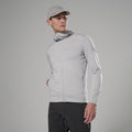 Platinum Montane Men's Protium Lite Hooded Fleece Jacket Model Front MPOLHPLA