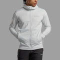 Powder Montane Men's Protium Hooded Fleece Jacket Model Back MPRHOPOW