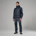 Eclipse Blue Montane Men's Prism Hooded Insulated Jacket Model 3 MPRJHECL
