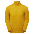 Ginkgo Gold Montane Men's Protium Lite Pull On Fleece Front MPRLPGIN