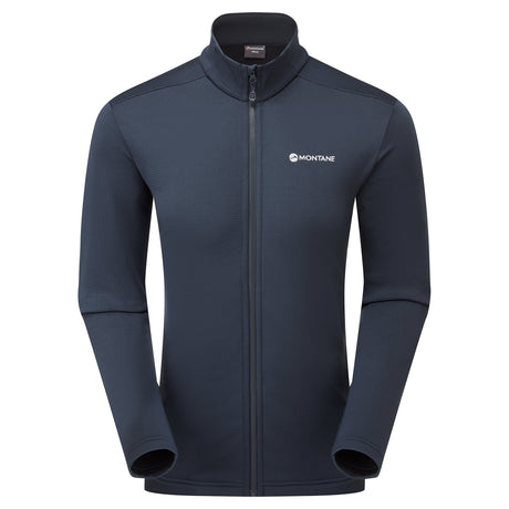 Eclipse Blue Montane Men's Protium Fleece Jacket Front MPRMJECL
