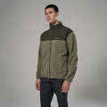 Caper Montane Men's Roco Fleece Jacket Model Front MROJACAP