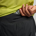Black Montane Men's Slipstream 5" Trail Running Shorts Model 4 MS5SHBLA