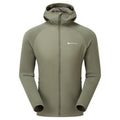 Caper Montane Men's Sirocco Lite Hooded Insulated Jacket Front MSILHCAP