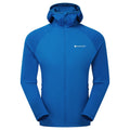 Neptune Blue Montane Men's Sirocco Lite Hooded Insulated Jacket Front MSILHNEP