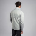 Pebble Blue Montane Men's Sirocco Lite Insulated Jacket Model Back MSILJPEB