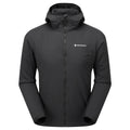 Black Montane Men's Sirocco Hooded Insulated Jacket Front MSIRHBLA