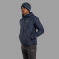 Eclipse Blue Montane Men's Sirocco Hooded Insulated Jacket Model 3 MSIRHECL