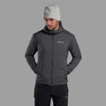 Midnight Grey Montane Men's Sirocco Hooded Insulated Jacket Model 3 MSIRHMNG