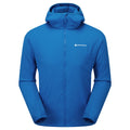 Neptune Blue Montane Men's Sirocco Hooded Insulated Jacket Front MSIRHNEP