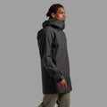 Midnight Grey Montane Men's Spirit Long Waterproof Jacket Model 3 MSLOJMNG