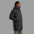 Midnight Grey Montane Men's Spirit Long Waterproof Jacket Model 4 MSLOJMNG